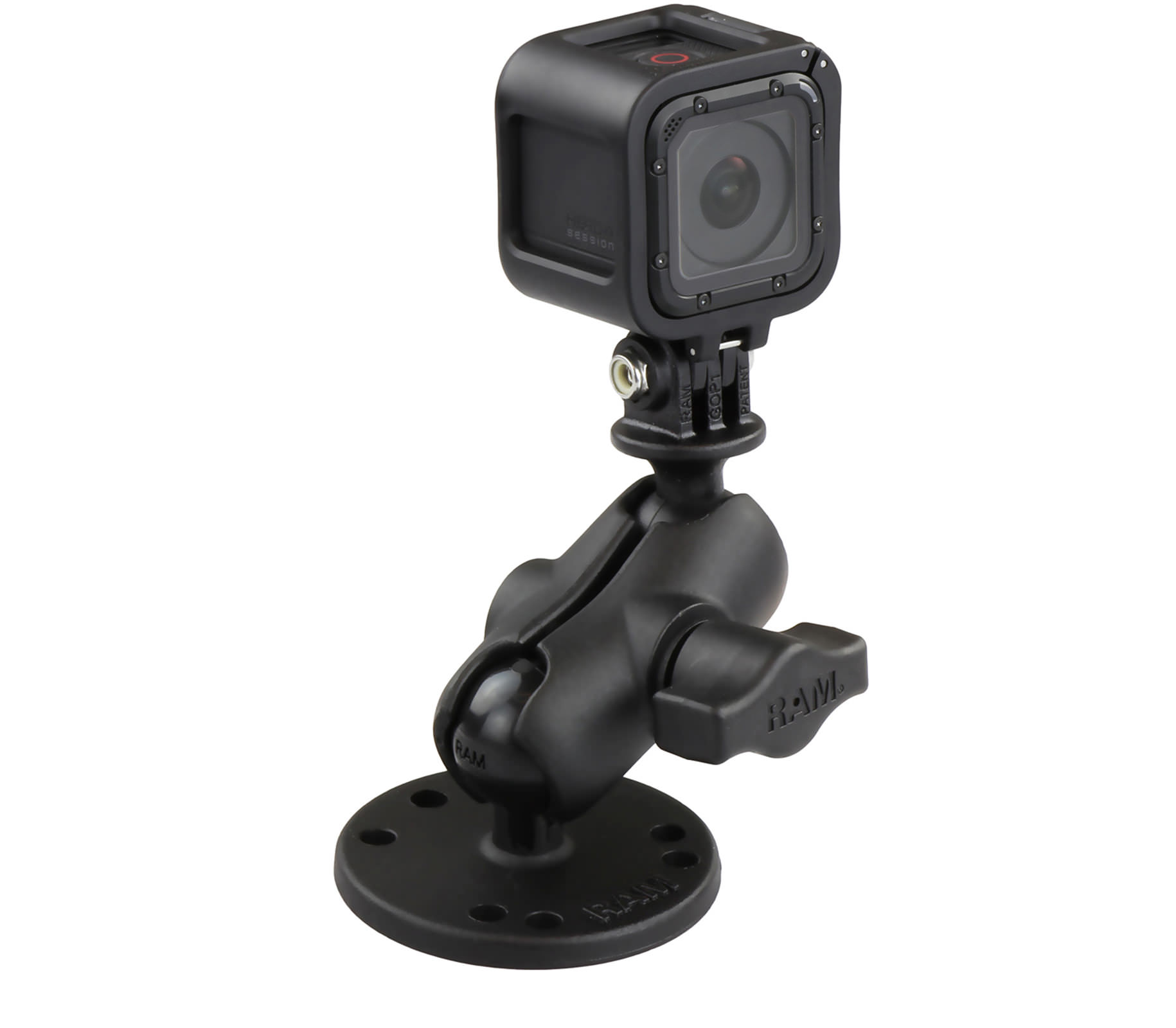 Đế tròn ngắn máy quay GoPro RAM Short Flat Surface Mount RAM-B-138-A-GOP1 - 7193