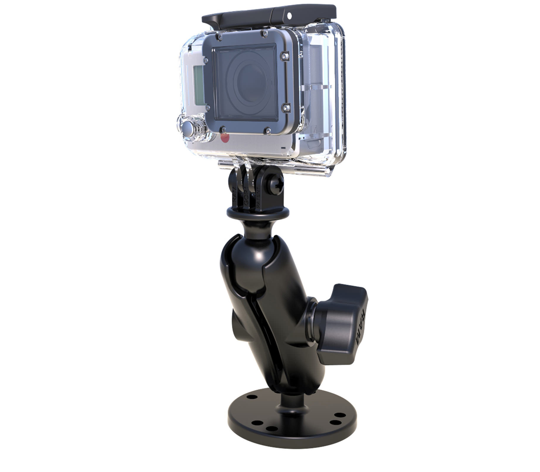 Đề tròn máy quay GoPro RAM Flat Surface Mount RAM-B-138-GOP1 - 7194