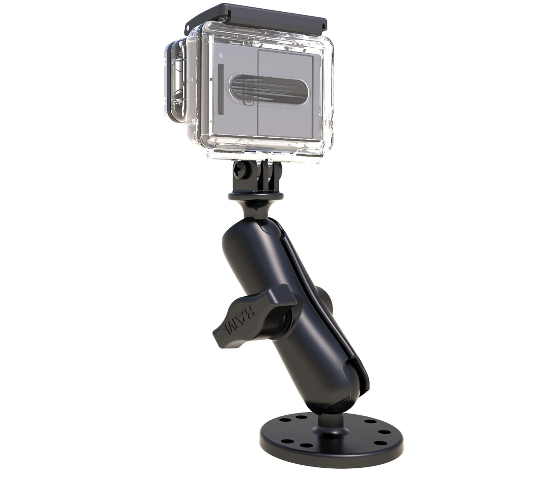 Đề tròn máy quay GoPro RAM Flat Surface Mount RAM-B-138-GOP1 - 7194