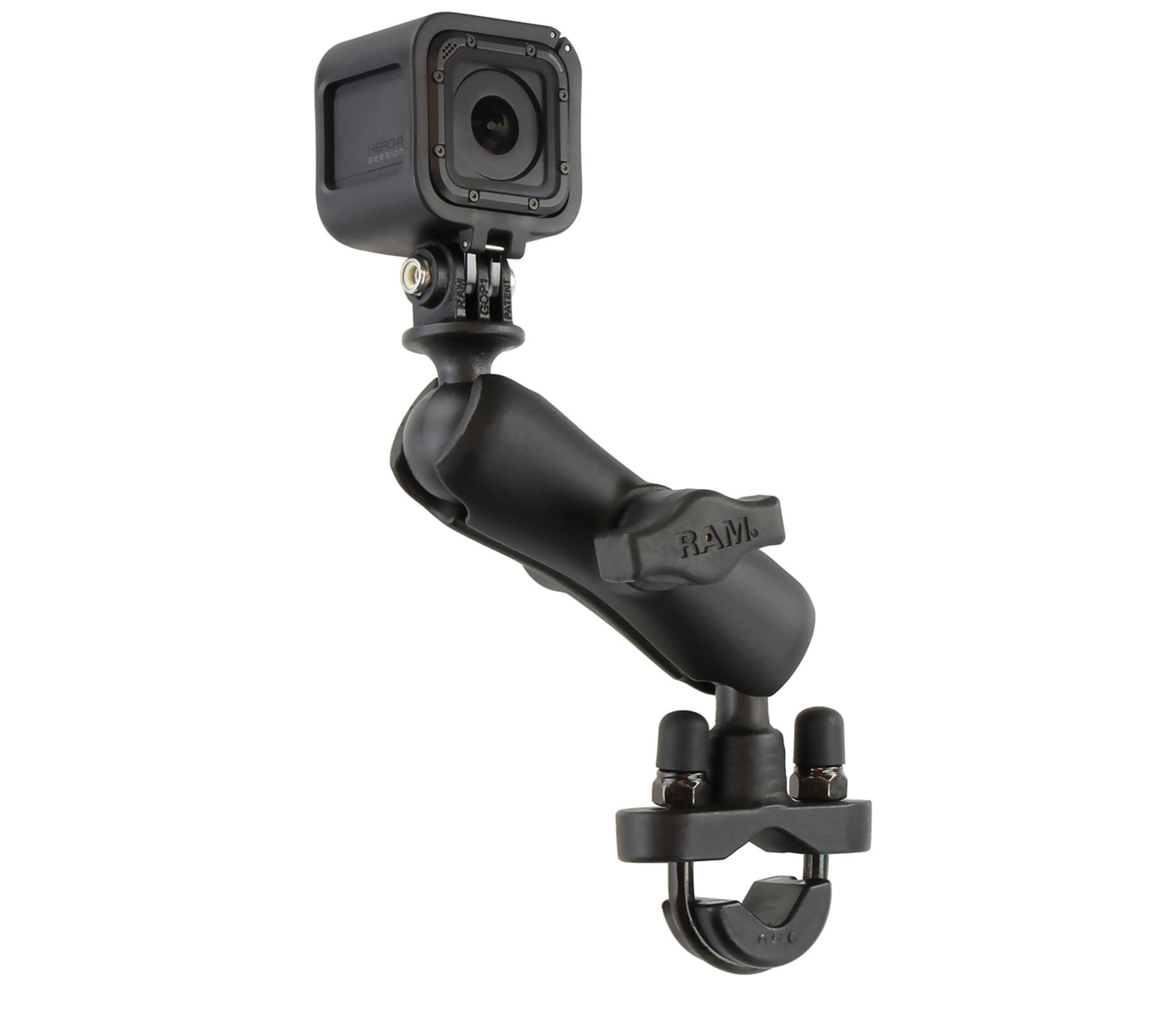Giá gắn ghi đông máy quay GoPro RAM Short Handlebar Rail Mount RAM-B-149Z-A-GOP1 - 7199