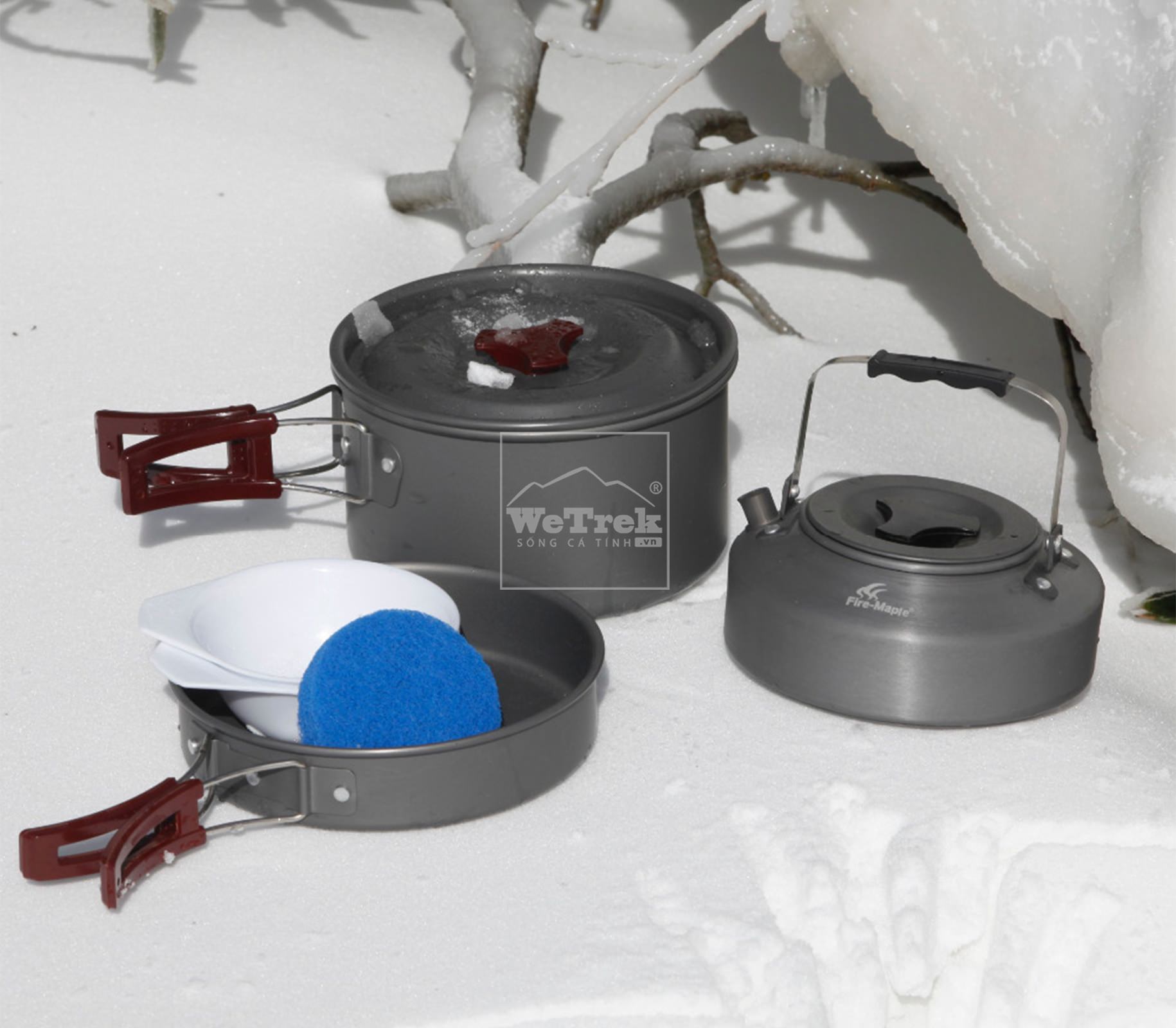 Bộ nồi dã ngoại Fire-Maple Cookware FMC-204 - 7340