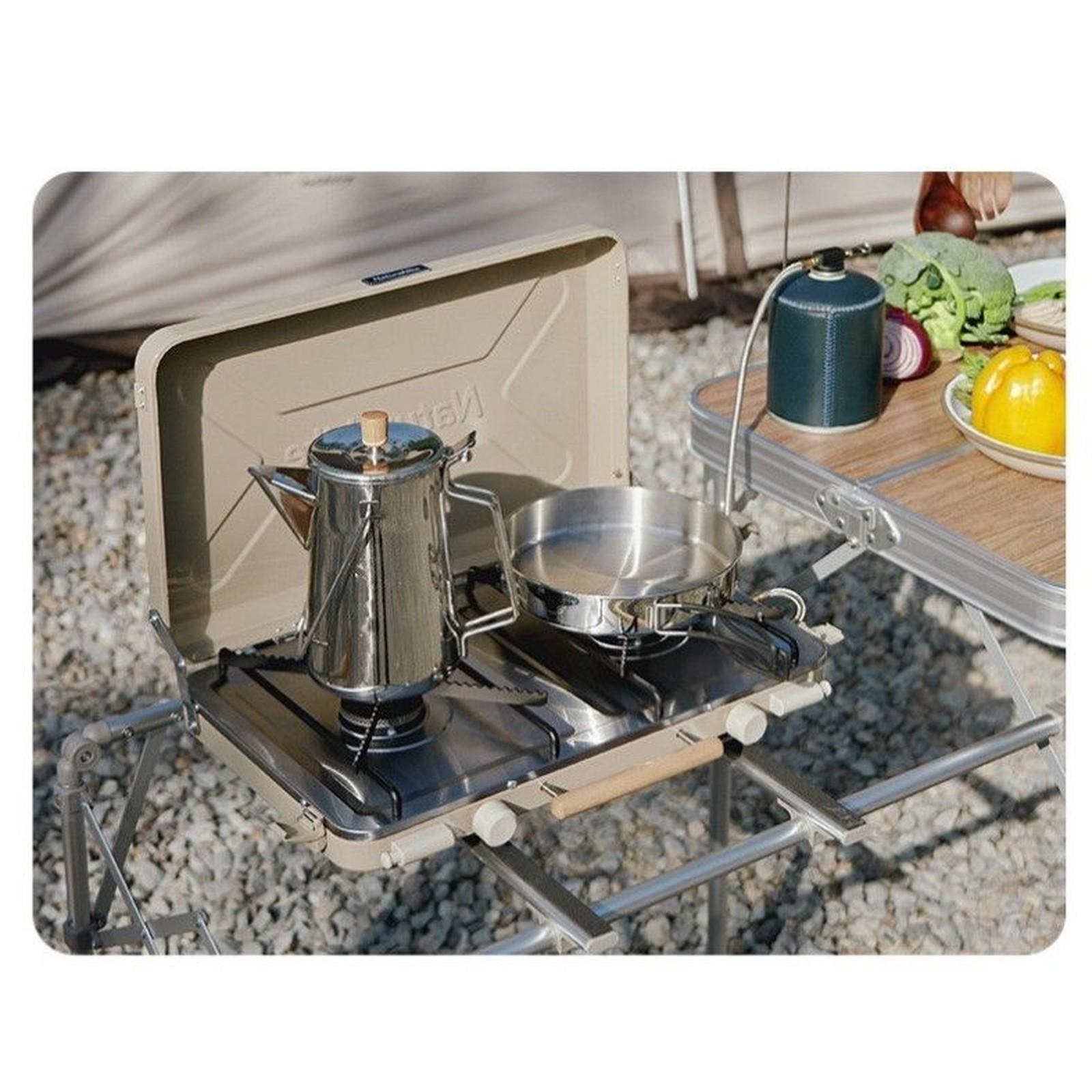 Bếp ga đôi gấp gọn Naturehike Double Gas Stove CNH22CJ046