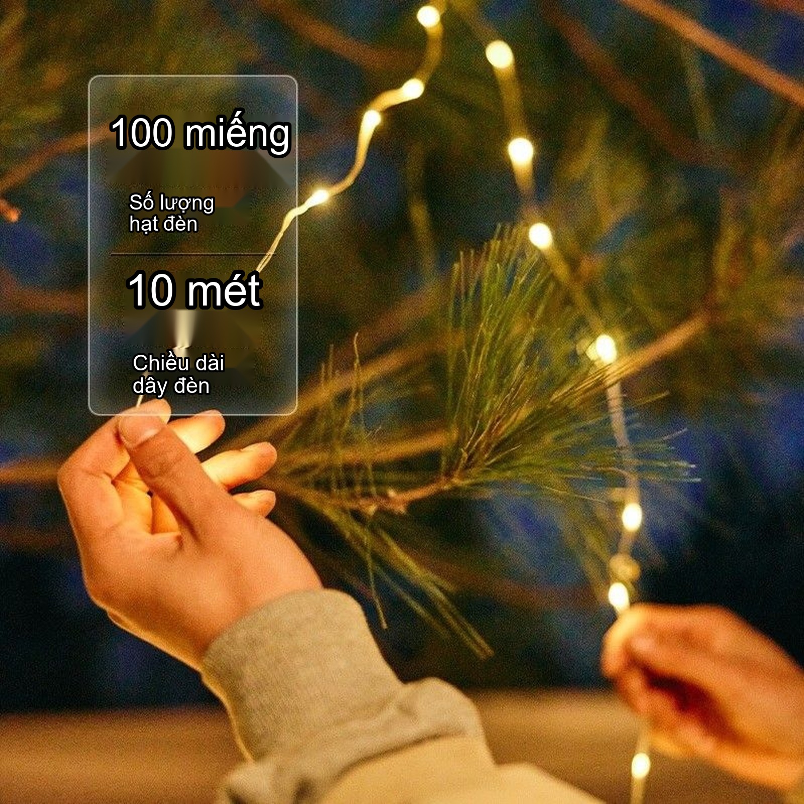 Đèn dây LED trang trí lều trại Naturehike LED String Lights CNH22DQ019