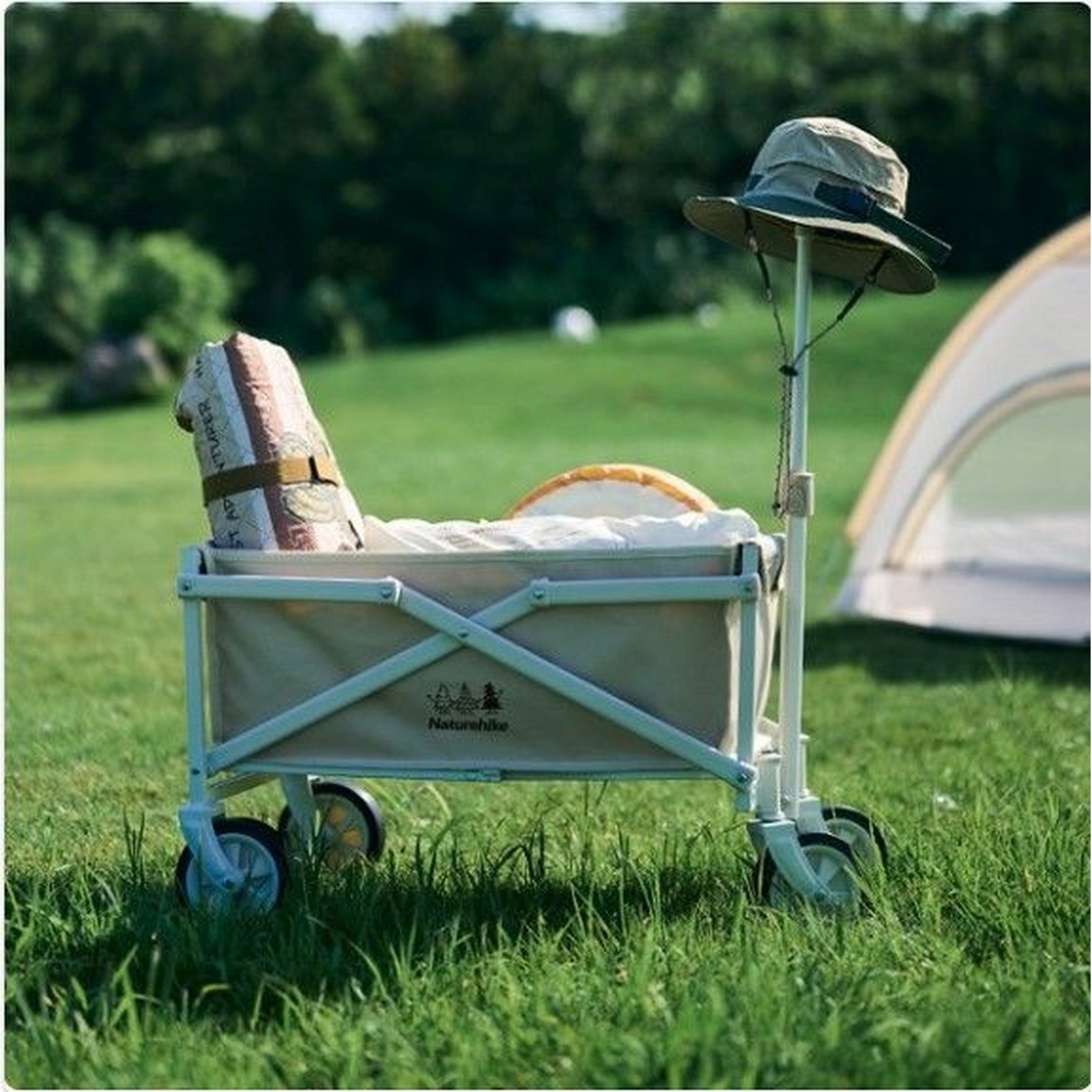 Xe kéo mini gấp gọn Naturehike Folding Mini Wagon CNH22JU012