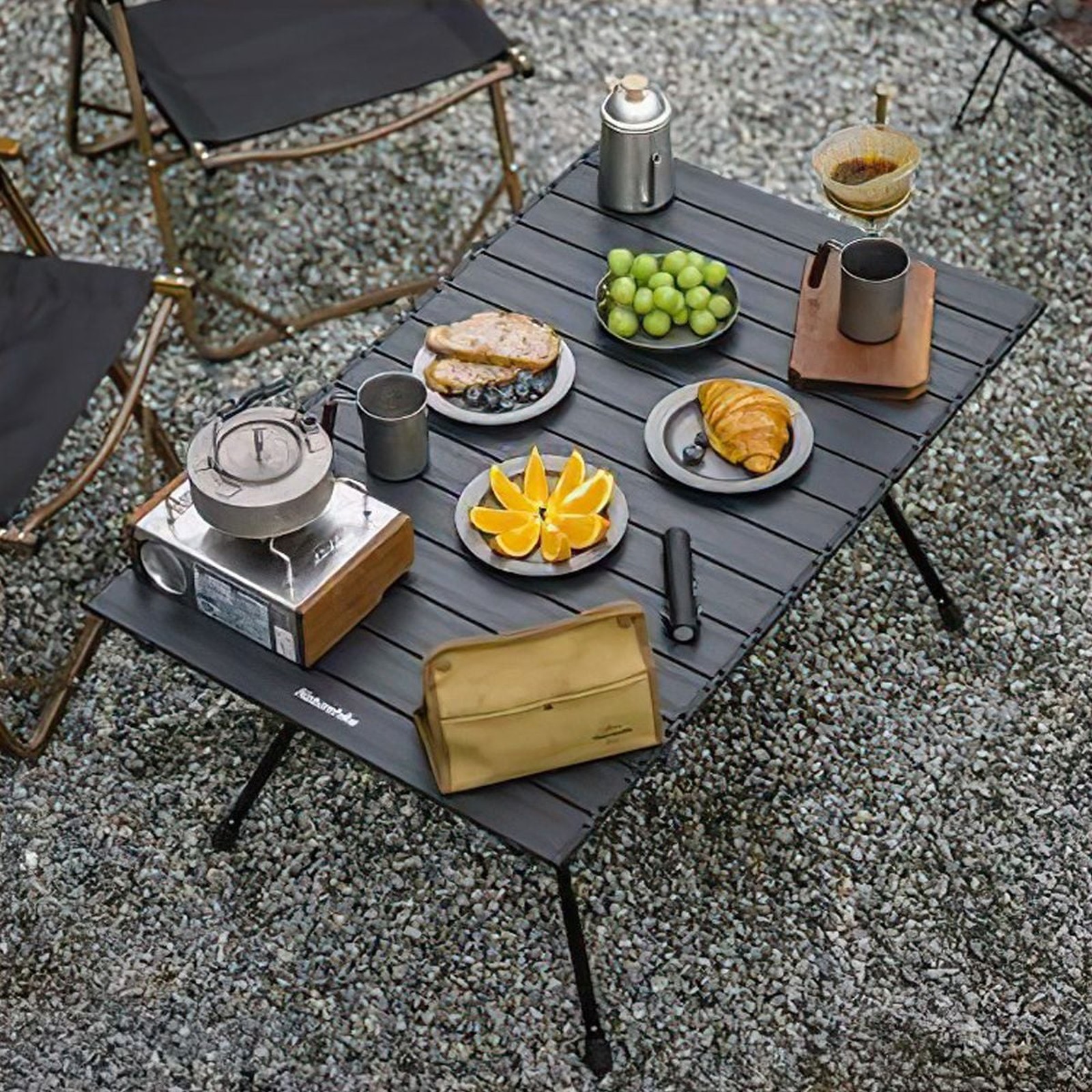 Bàn nhôm gấp gọn Naturehike Adjustable Aluminum Table FT11 CNH22JU037