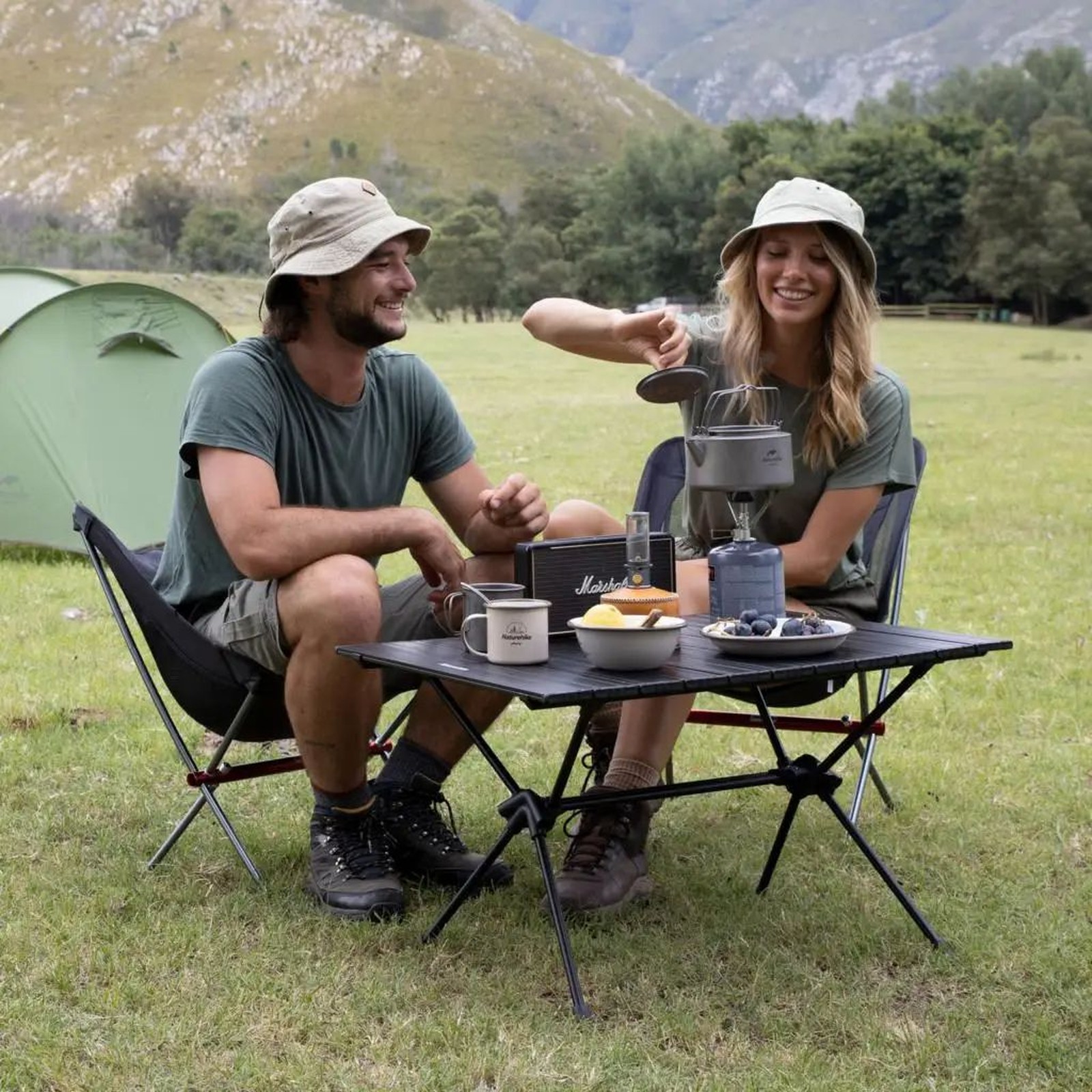 Bàn nhôm gấp gọn Naturehike Adjustable Aluminum Table FT11 CNH22JU037