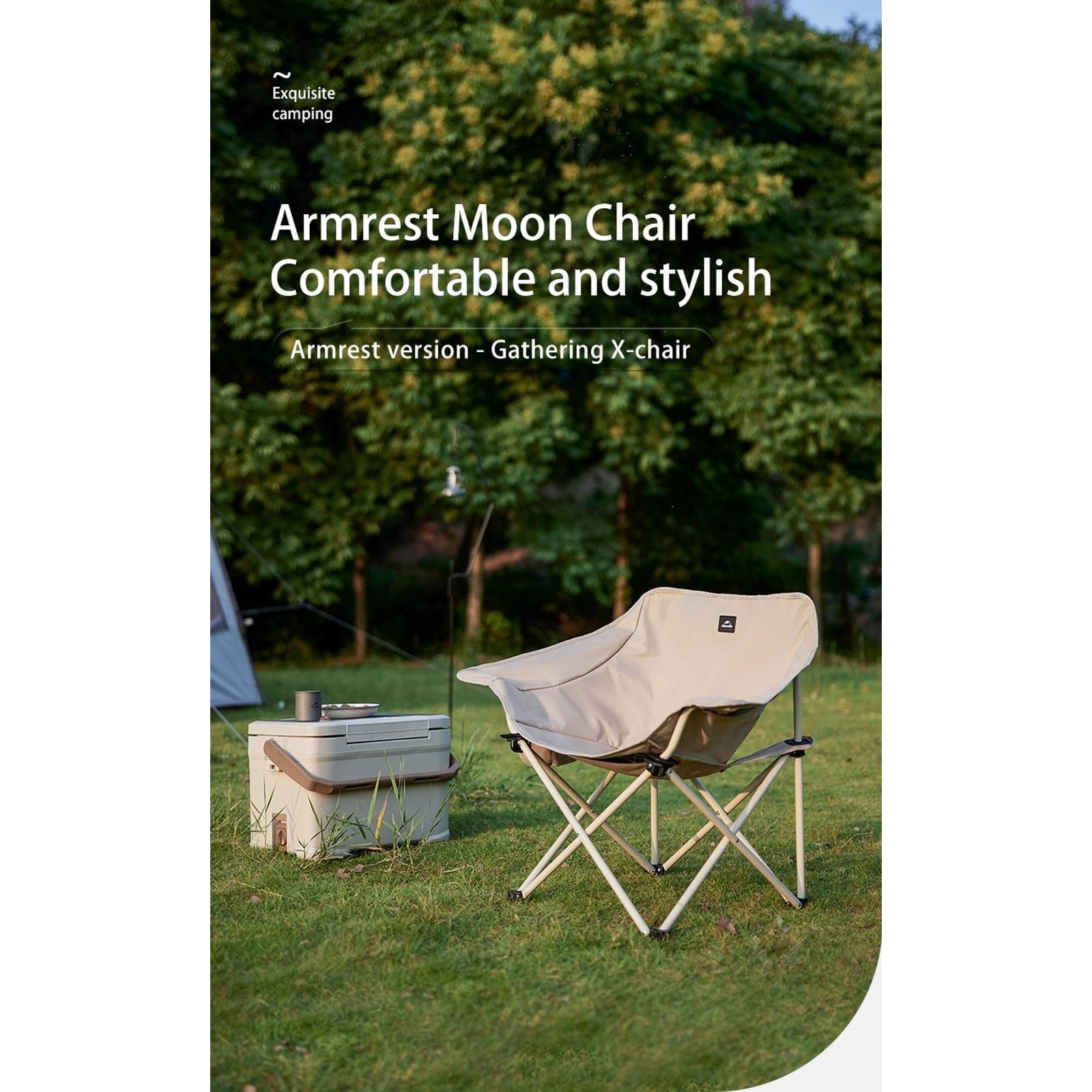 Ghế cắm trại gấp gọn Naturehike Folding Camping Chair CNH23JU13002