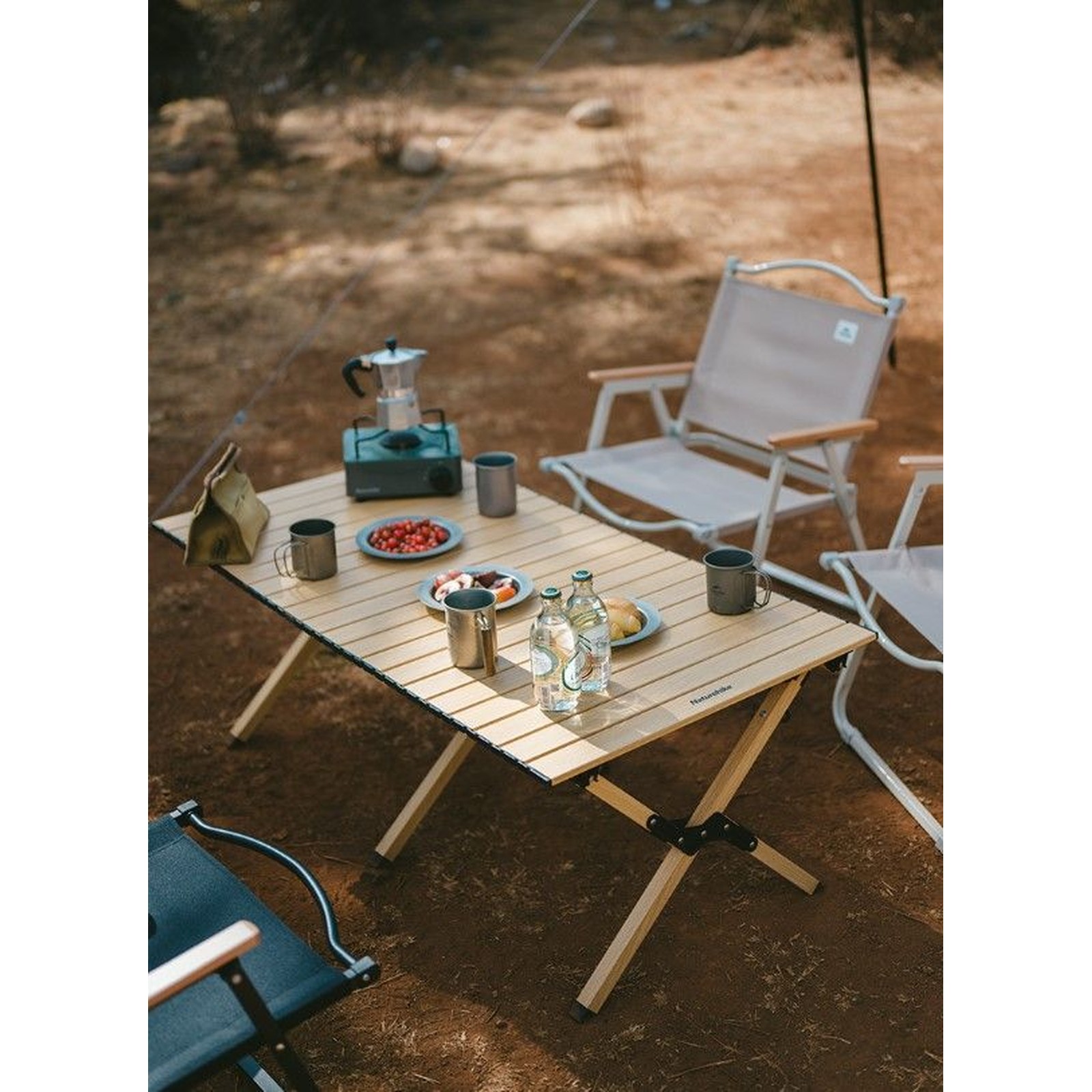 Bàn nhôm mặt cuộn siêu nhẹ Naturehike Roll-Top Aluminum Table CNK2300JU010