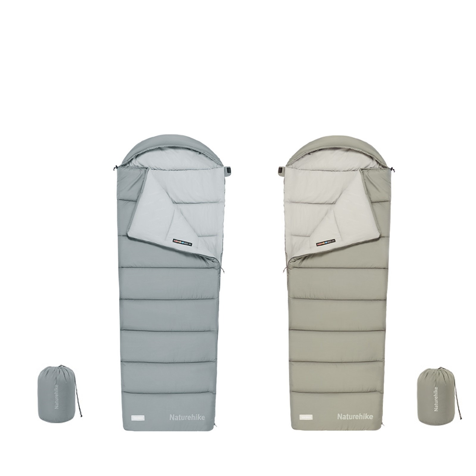 Túi ngủ cao cấp có mũ trùm đầu Naturehike Cotton Sleeping Bag CNK2350WS023