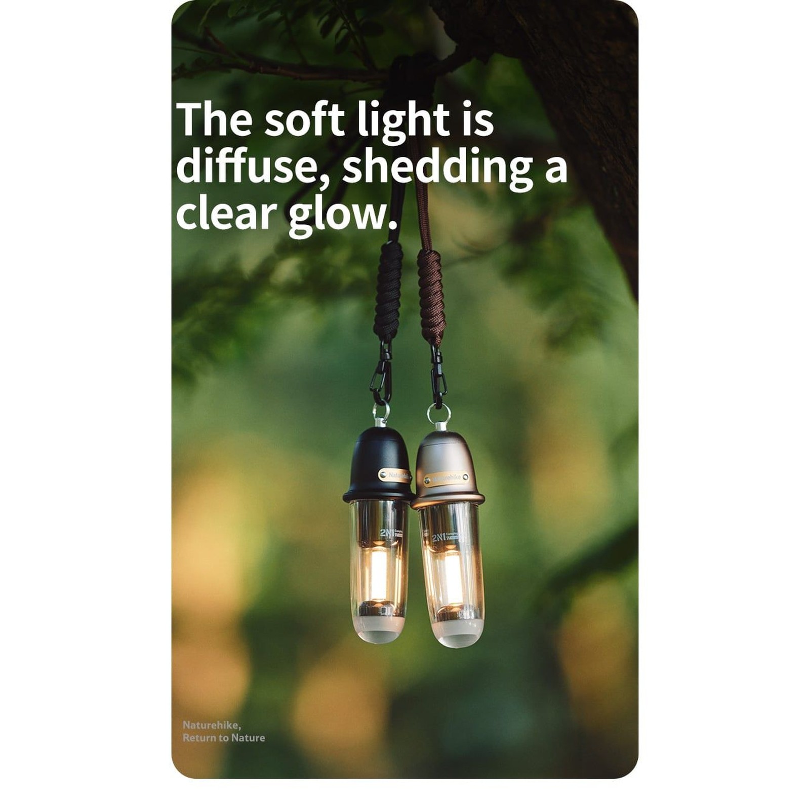 Đèn pin treo lều đa năng Naturehike Hanging Tent Lantern CNK2350ZM010