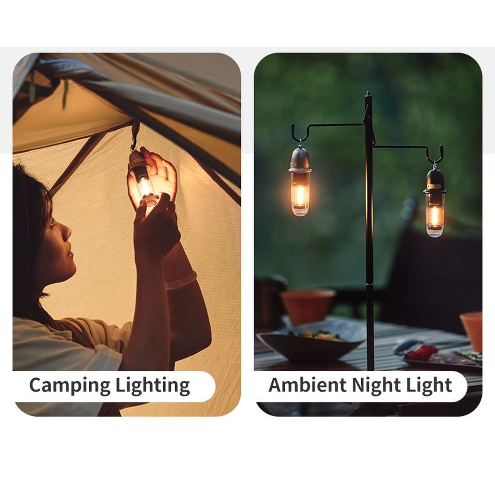 Đèn pin treo lều đa năng Naturehike Hanging Tent Lantern CNK2350ZM010