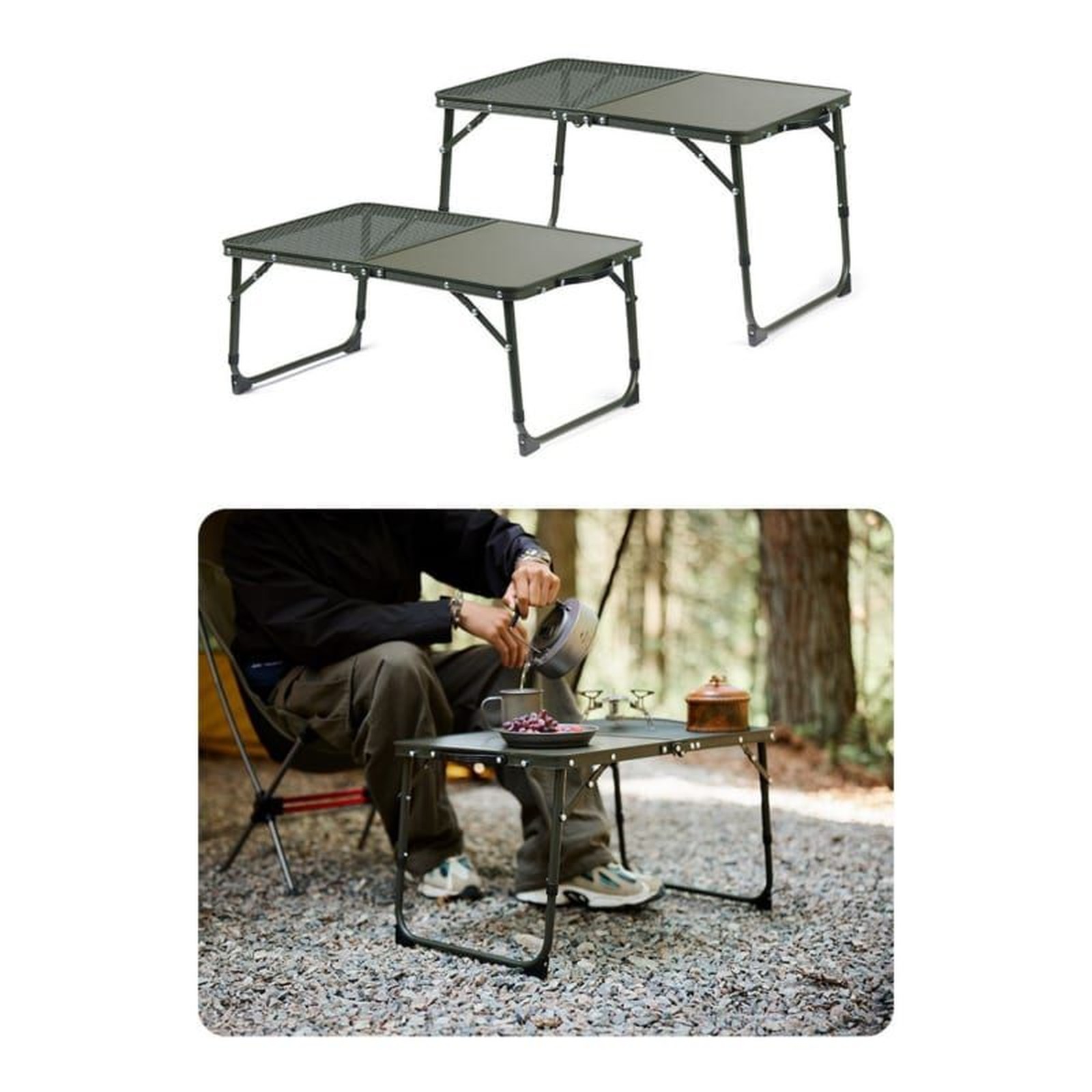 Bàn gấp gọn mini siêu nhẹ Naturehike Ultralight Mini Folding Table CNK23JU011