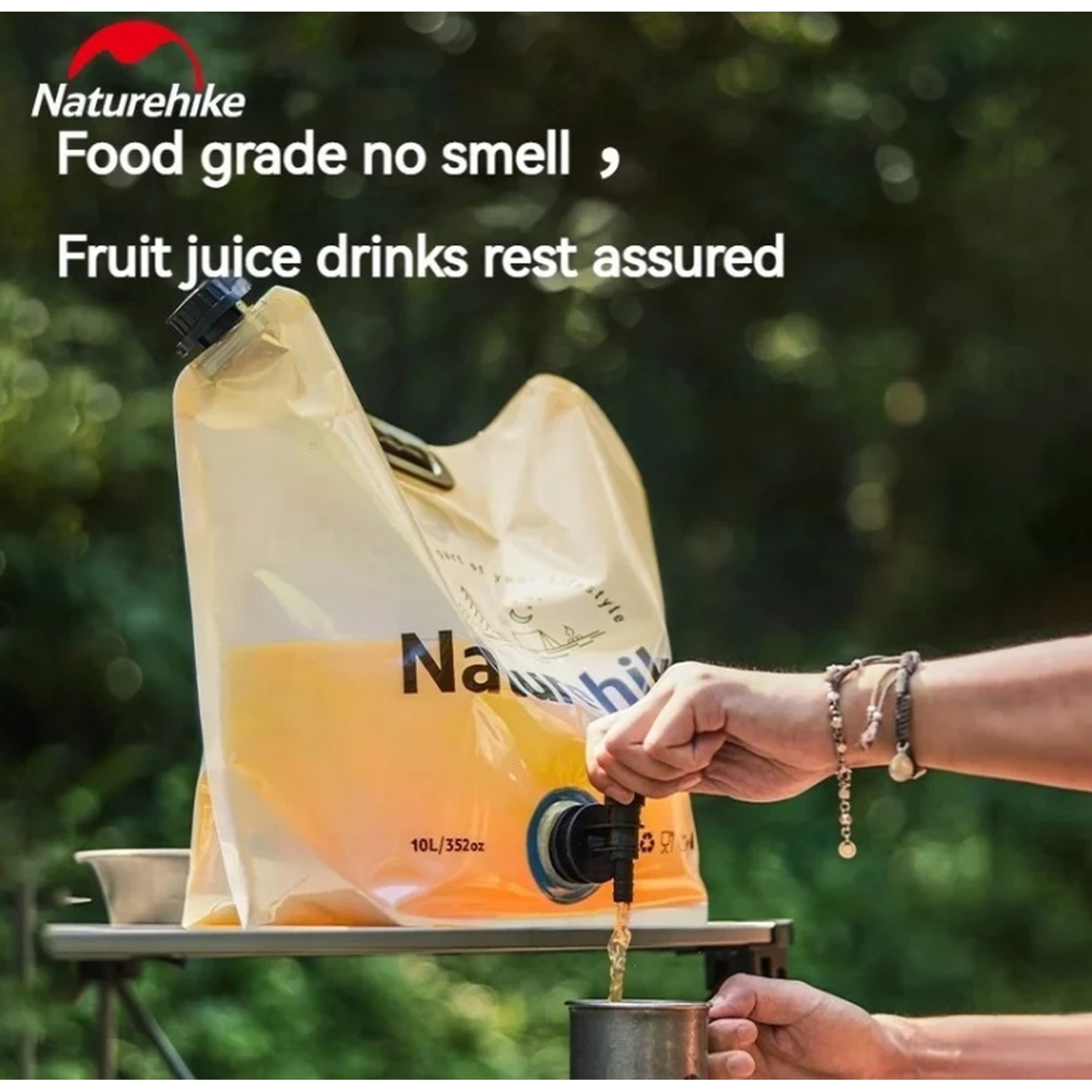 Túi đựng nước gấp gọn 10L Naturehike Foldable Water Bag 10L CNK2450CF027