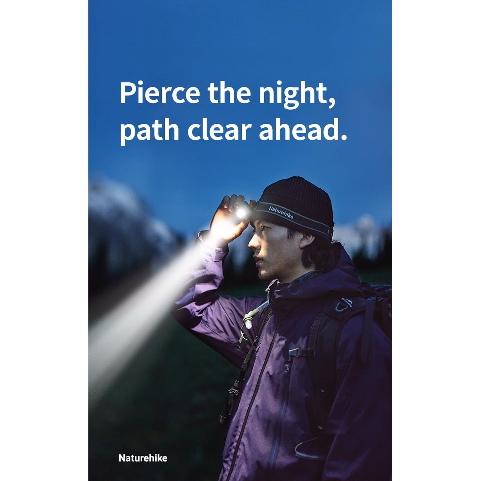 Đèn pin đội đầu siêu sáng 500Lm Naturehike Rechargeable Headlamp 500lm CNK2450ZM010