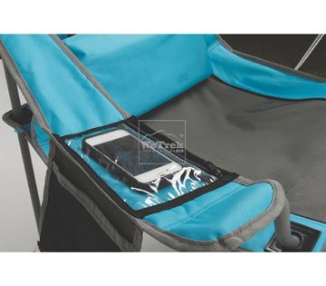 Ghế xếp tay tựa có đệm lưng Coleman Lumbar Quad Chair Blue 2000019207 - 7417