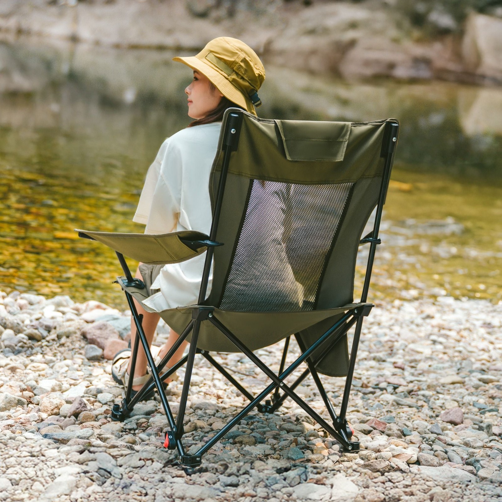 Ghế gấp gọn Naturehike Reclining Chair with Footrest CNK2550JJ023