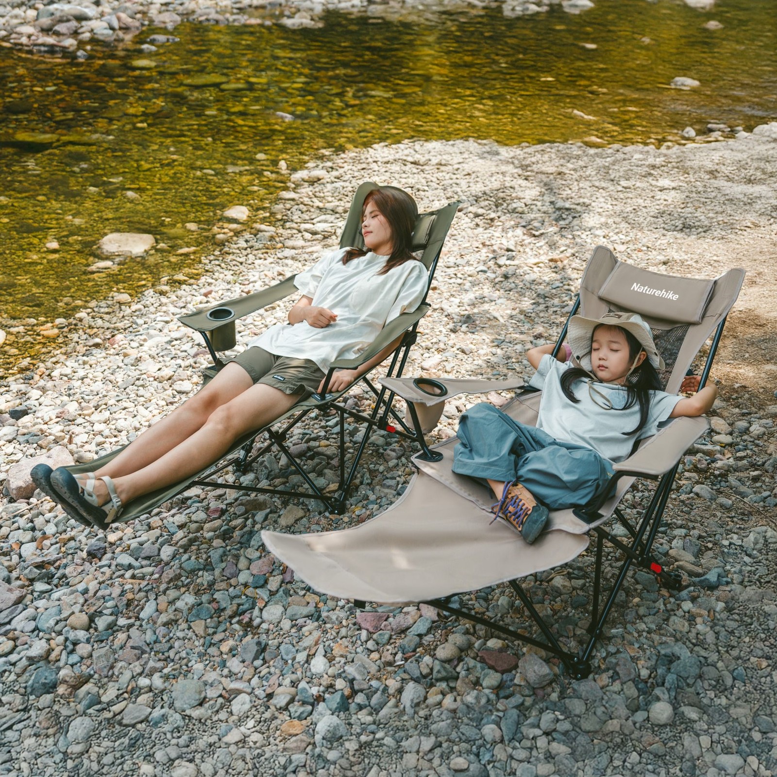 Ghế gấp gọn Naturehike Reclining Chair with Footrest CNK2550JJ023