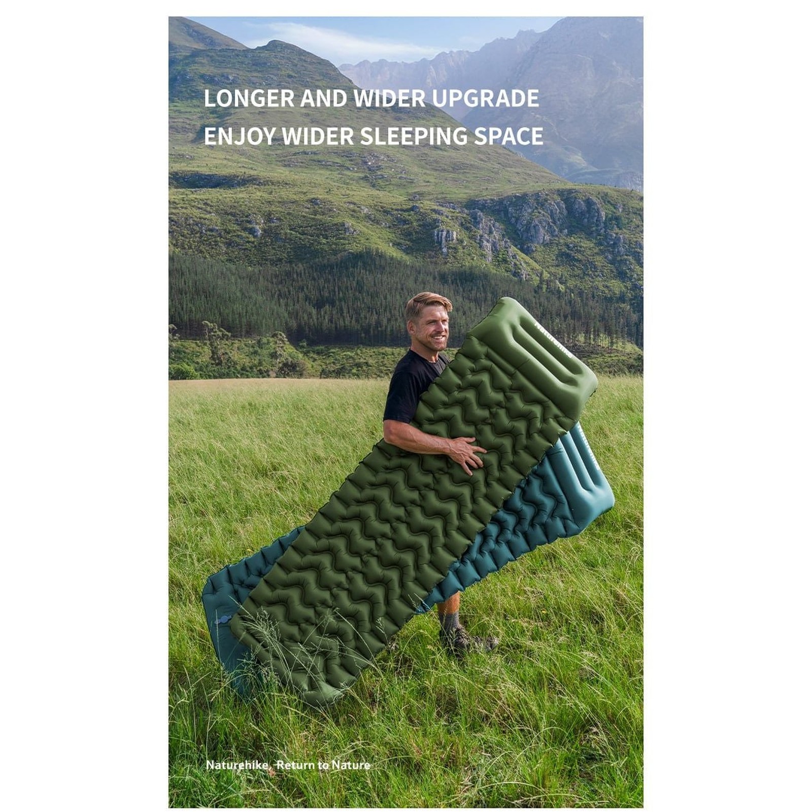 Đệm hơi siêu nhẹ Naturehike Ultralight Air Pad FC01 CNK2550WS019