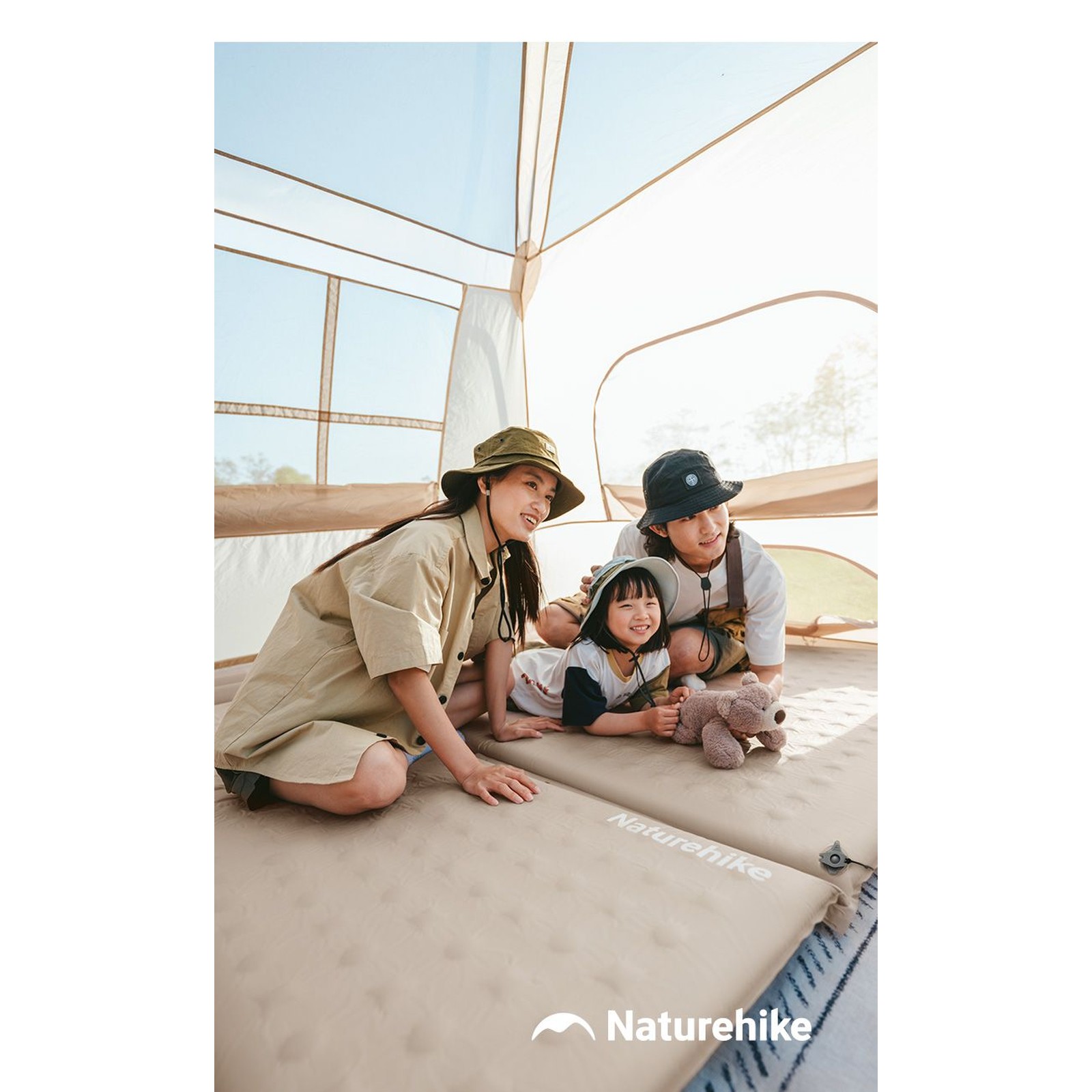 Đệm hơi tự bơm Naturehike Self-Inflating Pad with Pillow CNK2550WS025
