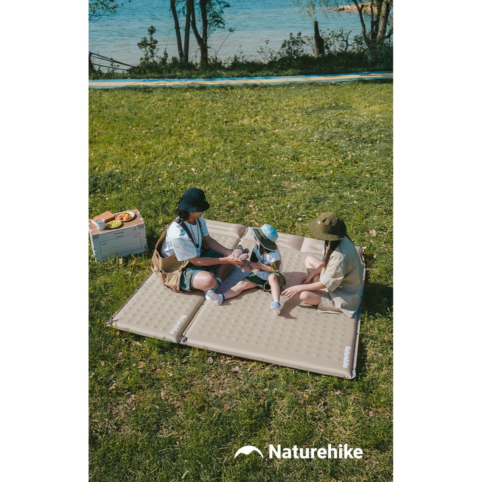 Đệm hơi tự bơm Naturehike Self-Inflating Pad with Pillow CNK2550WS025