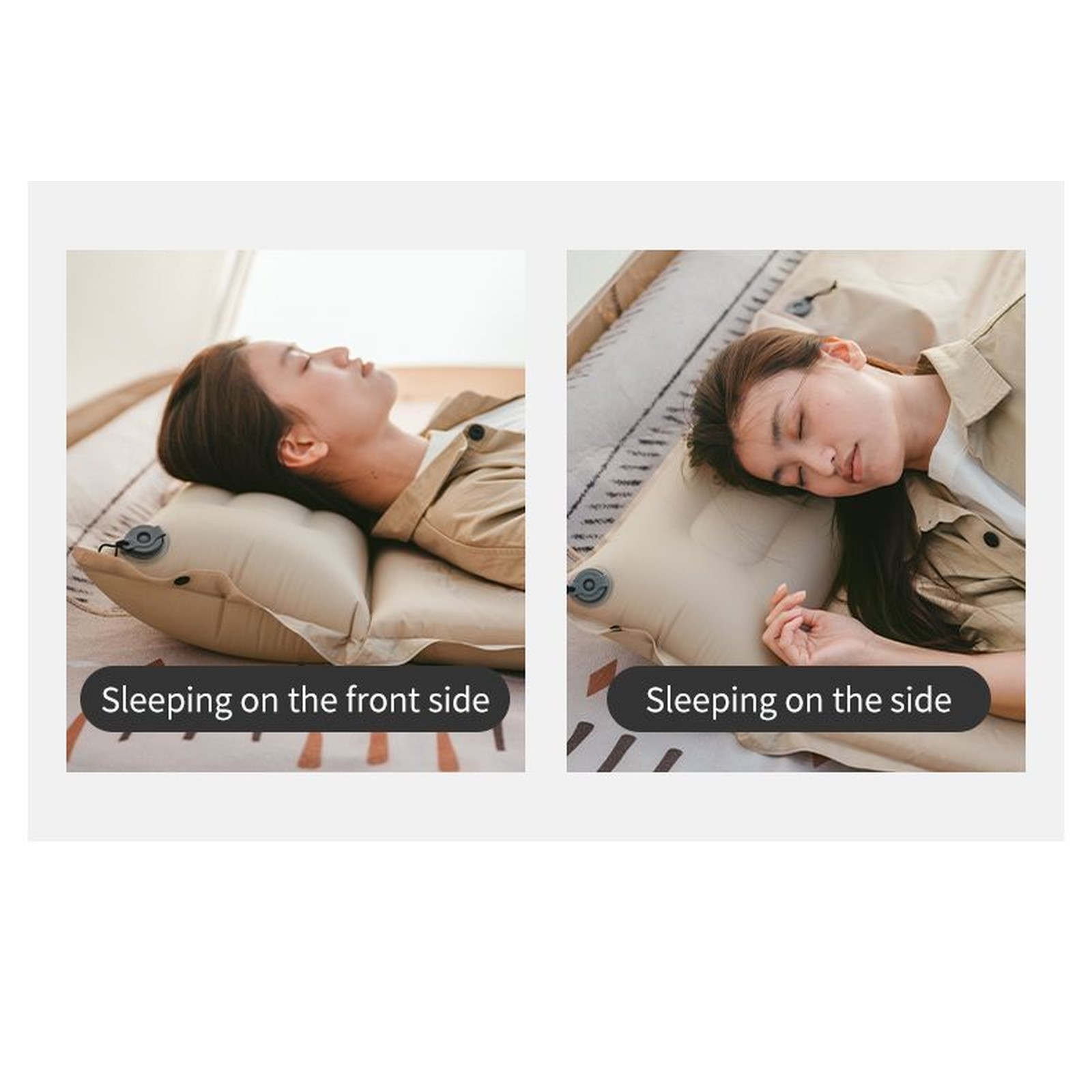 Đệm hơi tự bơm Naturehike Self-Inflating Pad with Pillow CNK2550WS025