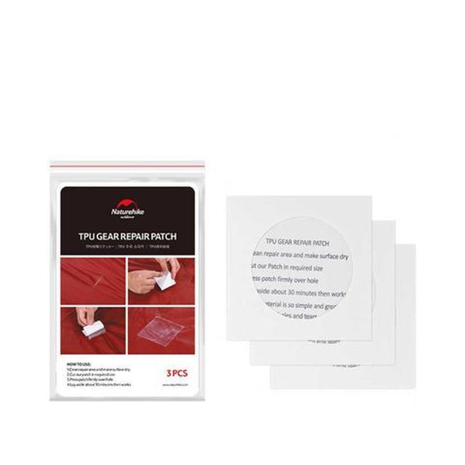 Miếng dán sửa chữa lều Naturehike TPU Repair Patch NH19PJ086