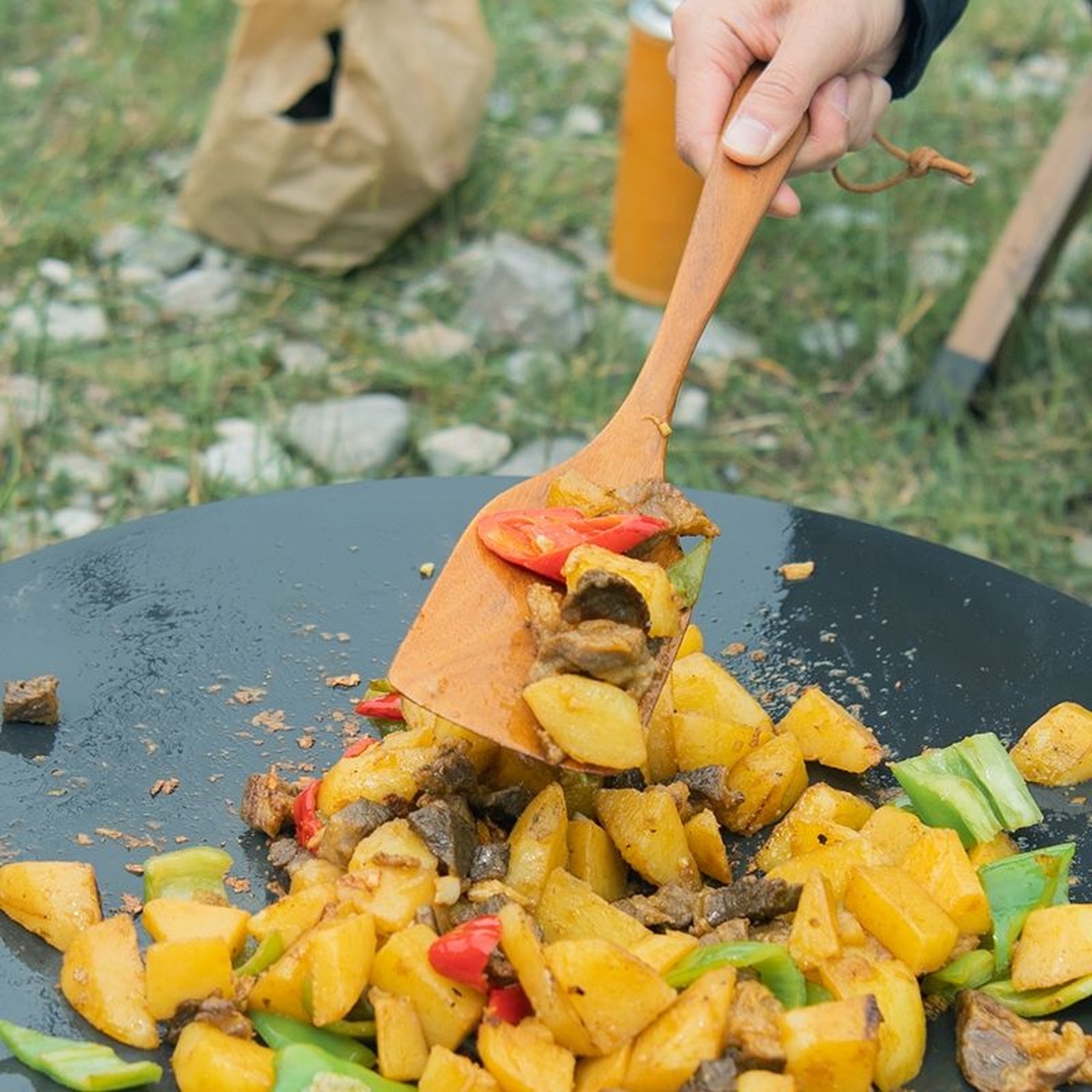 Muôi gỗ nấu ăn Naturehike Wooden Cooking Ladle NH20CJ017