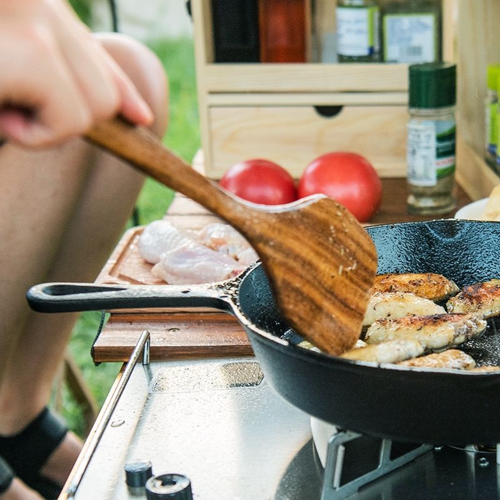 Muôi gỗ nấu ăn Naturehike Wooden Cooking Ladle NH20CJ017