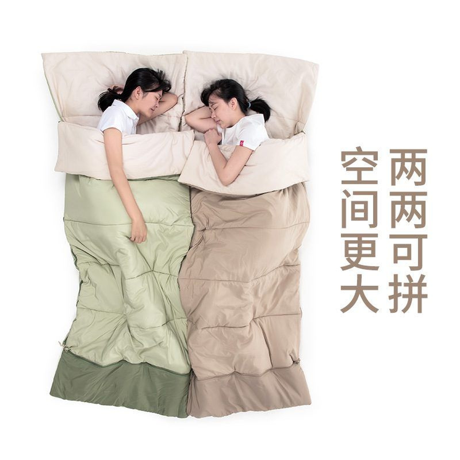Túi ngủ cotton 3 lớp Glamping Naturehike 3-Layer Cotton Sleeping Bag NH20MSD01