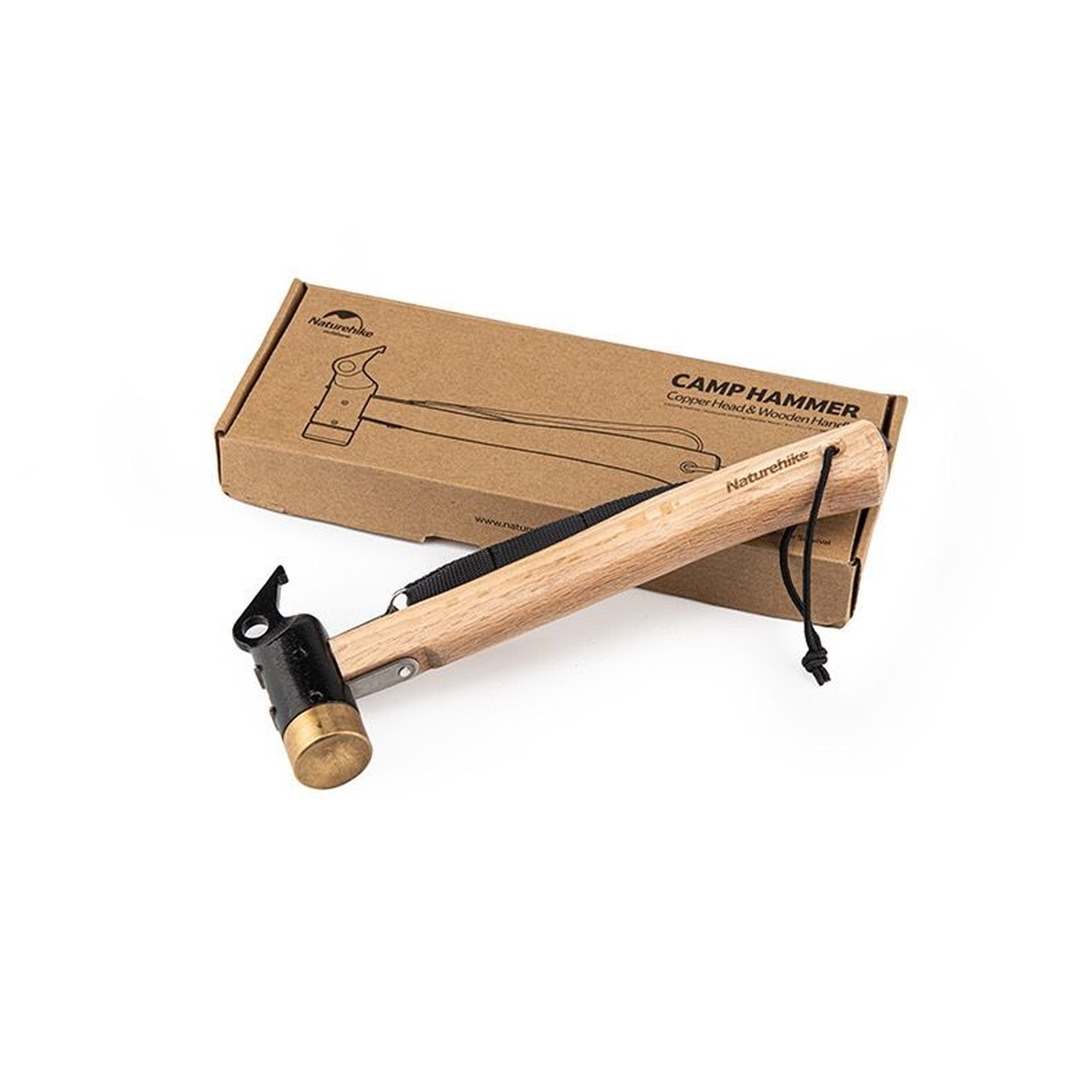 Búa đồng đa năng Naturehike Brass Camping Hammer NH20PJ083