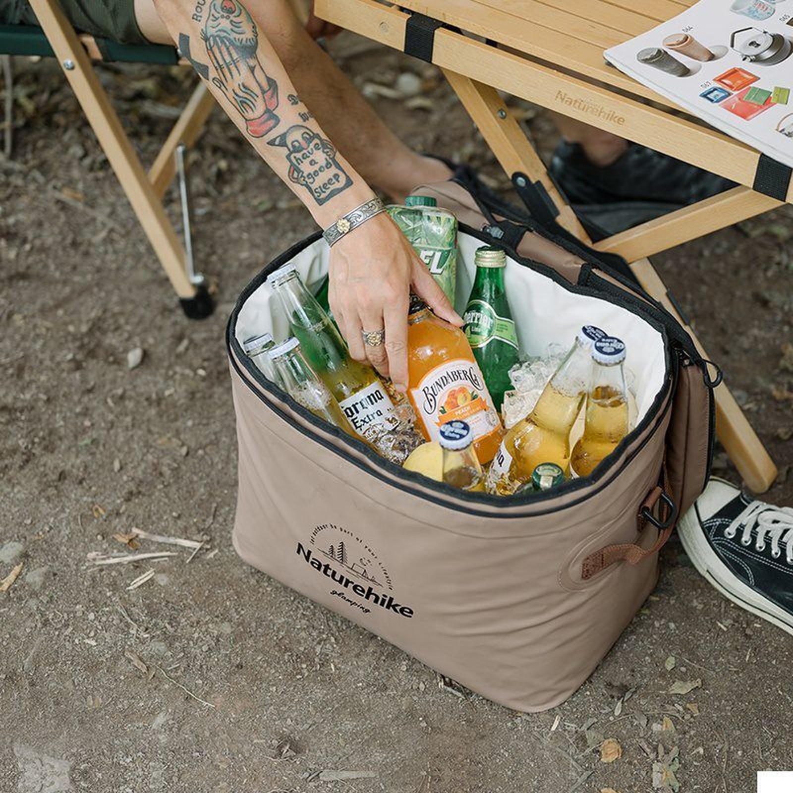 Túi giữ nhiệt dã ngoại Naturehike Insulated Cooler Bag NH20SJ043
