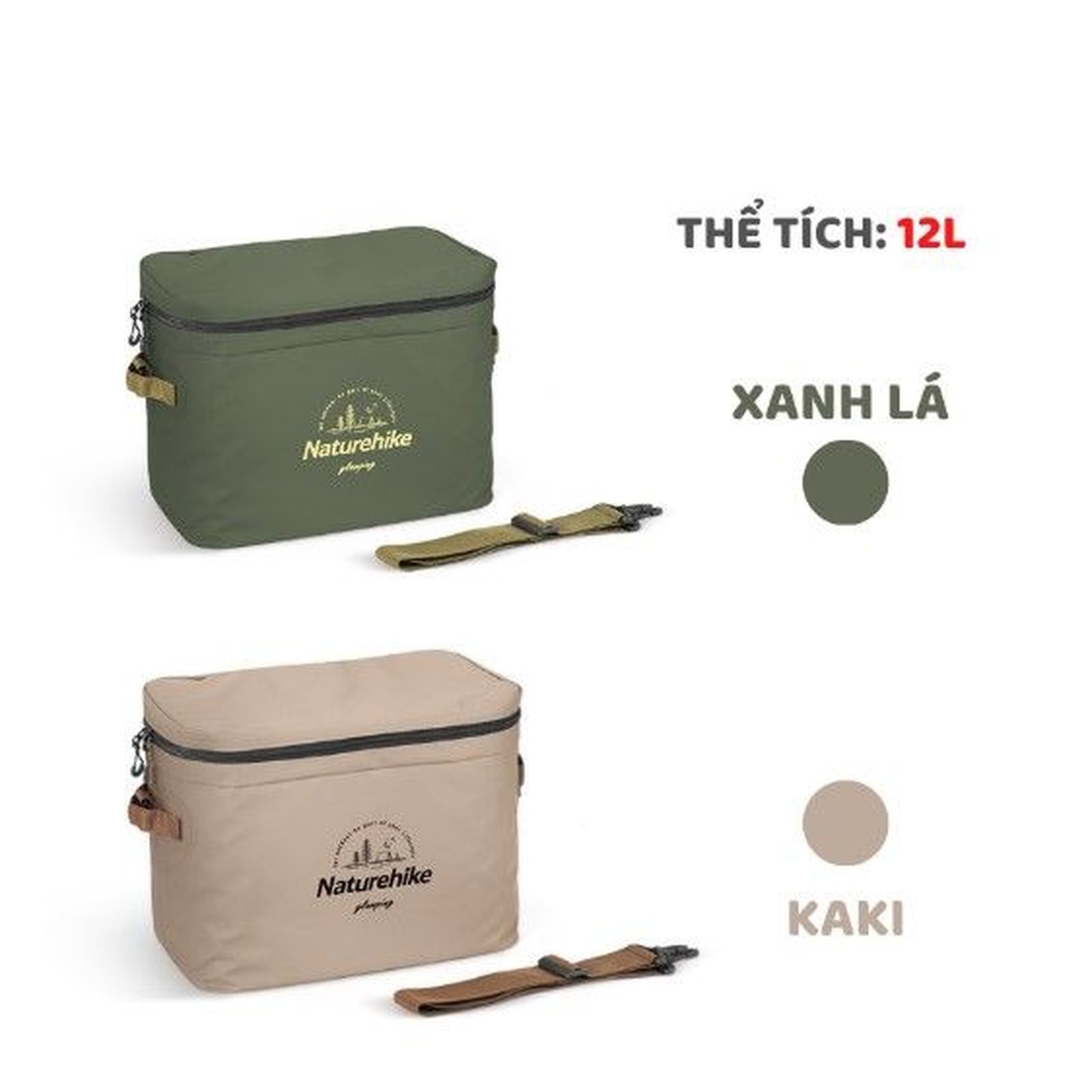 Túi giữ nhiệt dã ngoại Naturehike Insulated Cooler Bag NH20SJ043