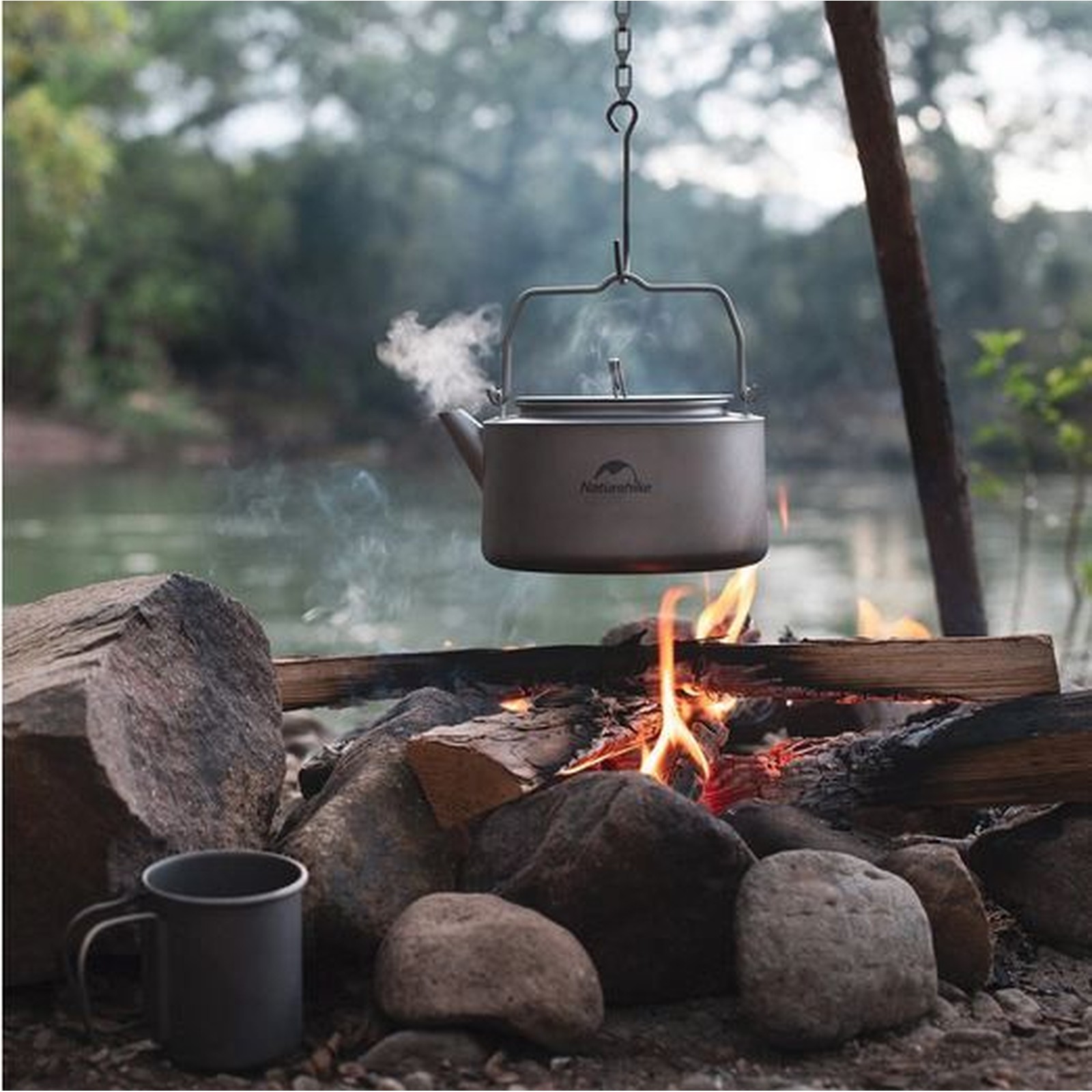 Ấm đun nước Titanium Naturehike Titanium Kettle NH21CJ007