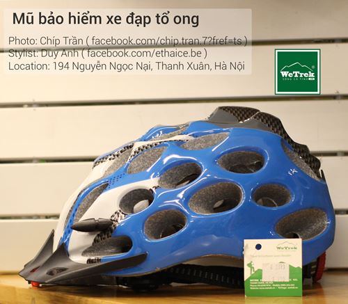 Mũ bảo hiểm xe đạp tổ ong
