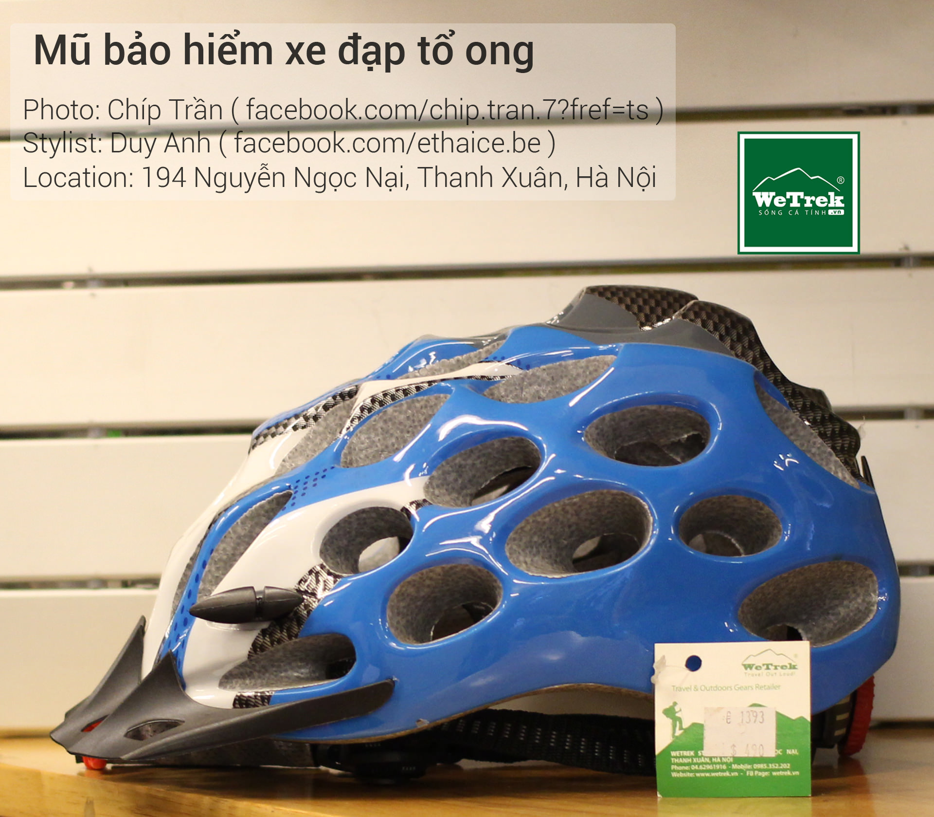 Mũ bảo hiểm xe đạp tổ ong