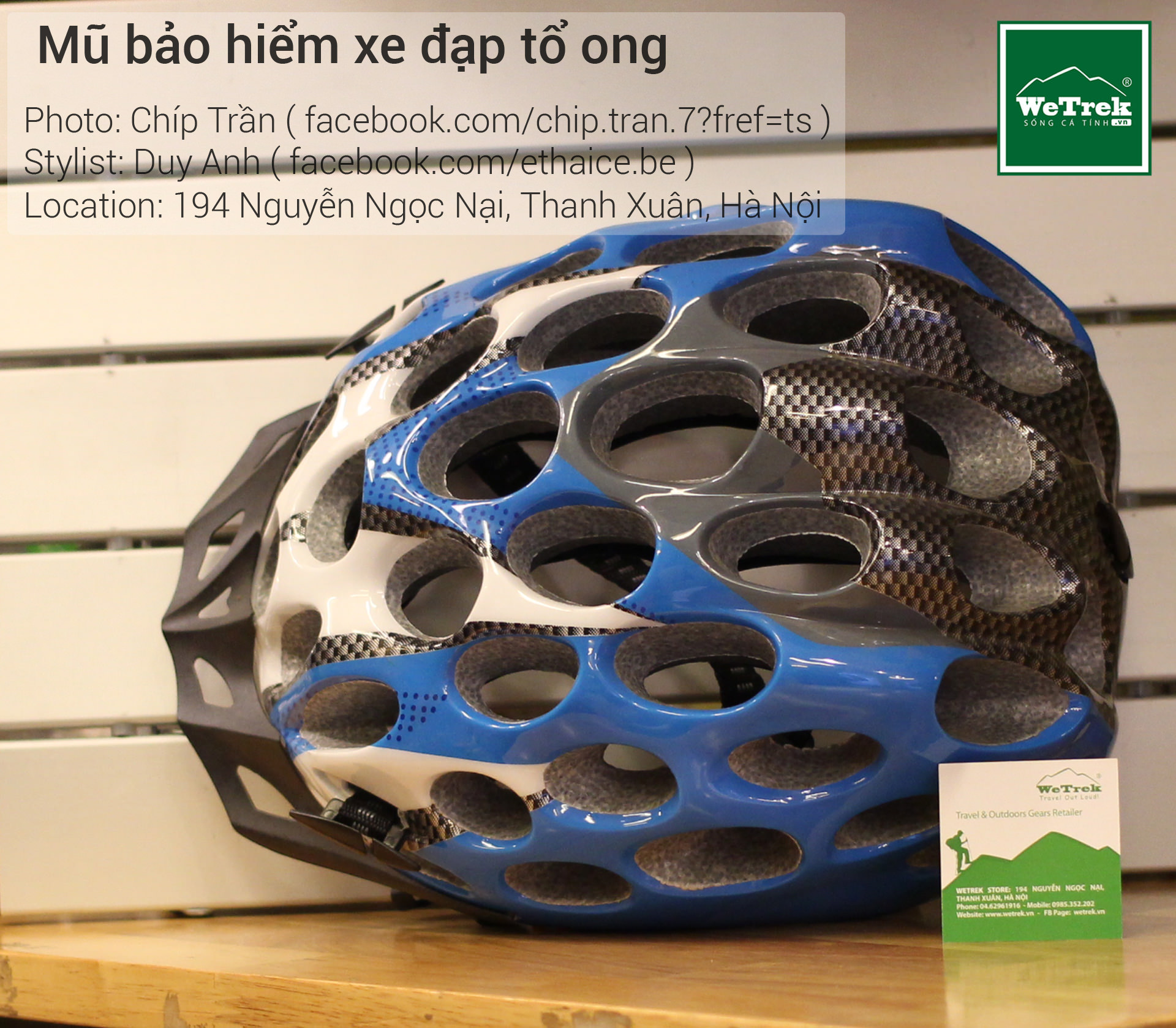 Mũ bảo hiểm xe đạp tổ ong