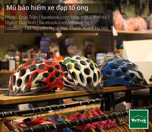 Mũ bảo hiểm xe đạp tổ ong