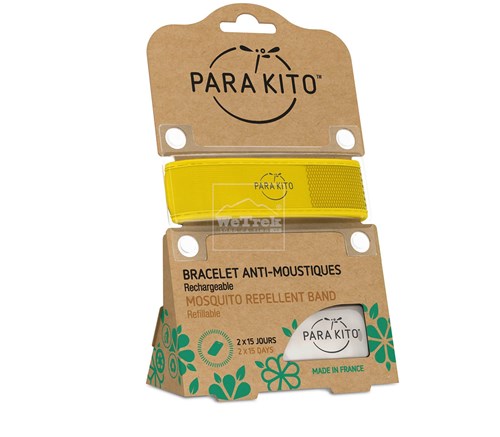 Vòng tay chống muỗi PARAKITO Yellow Band - 7488