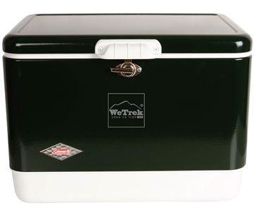 Thùng đá giữ nhiệt thép không gỉ 51L Coleman 54Qt Green Belted Cooler 3000003096 - 7586