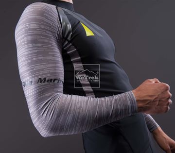 Áo bơi chống nắng nam Division Mens Rashguard LS C-M17LS-GR - 7681