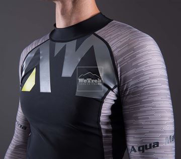 Áo bơi chống nắng nam Division Mens Rashguard LS C-M17LS-GR - 7681