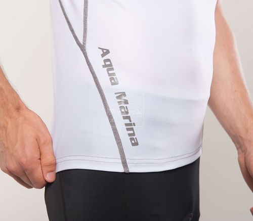 Áo bơi chống nắng nam Scene Mens Rashguard SS C-M17SS-WH