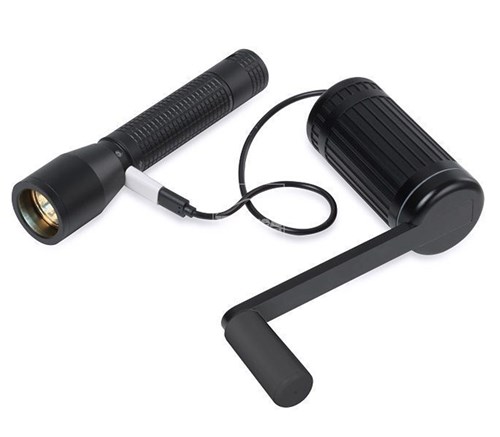 Sạc điện tay quay Texenergy Infinoty Orbit Black - 7784