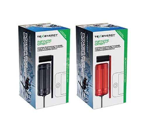 Sạc điện tay quay Texenergy Infinoty Orbit Black - 7784