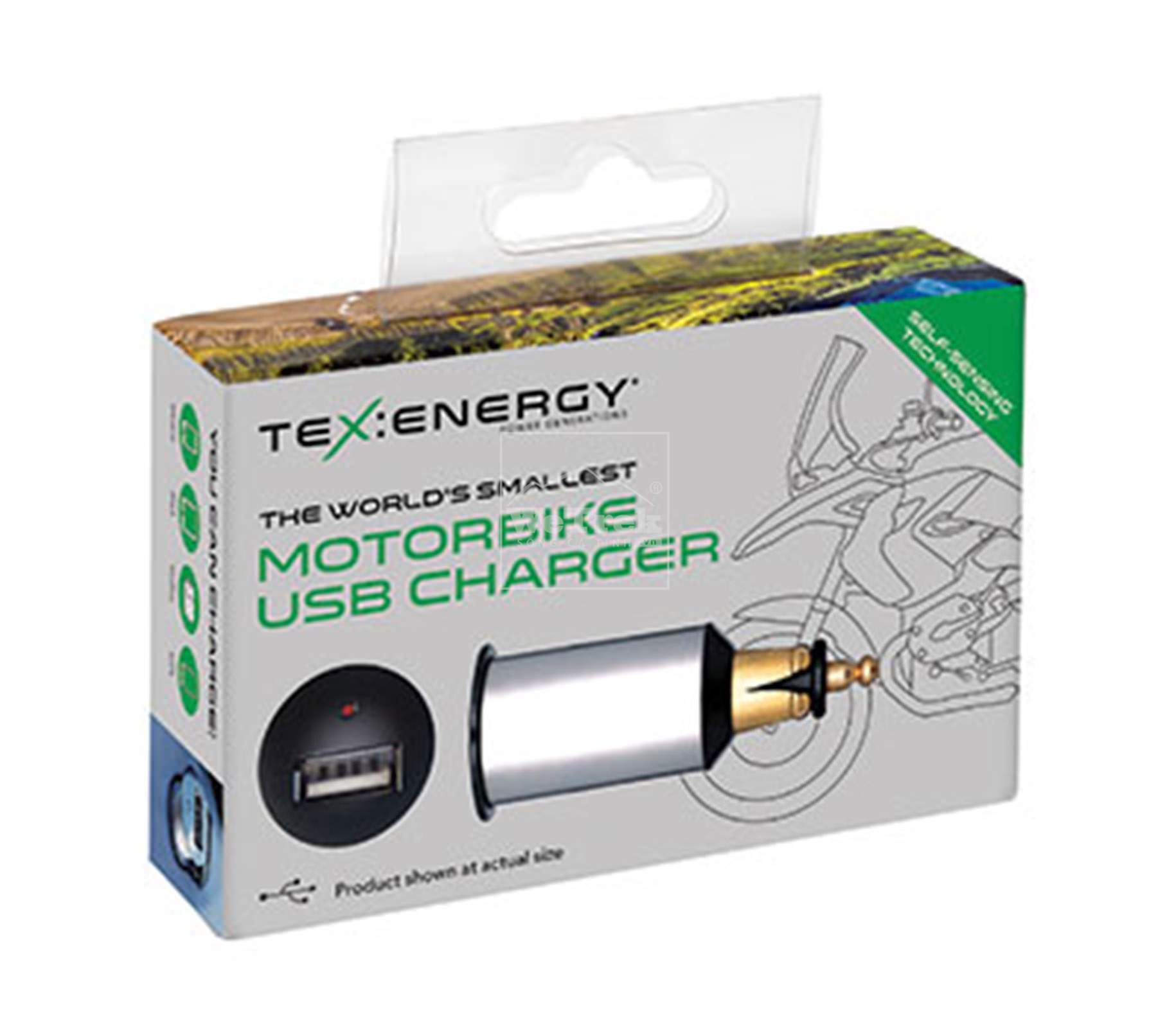 Bộ sạc cổng USB trên xe máy Texenergy Bike Charger - 7786