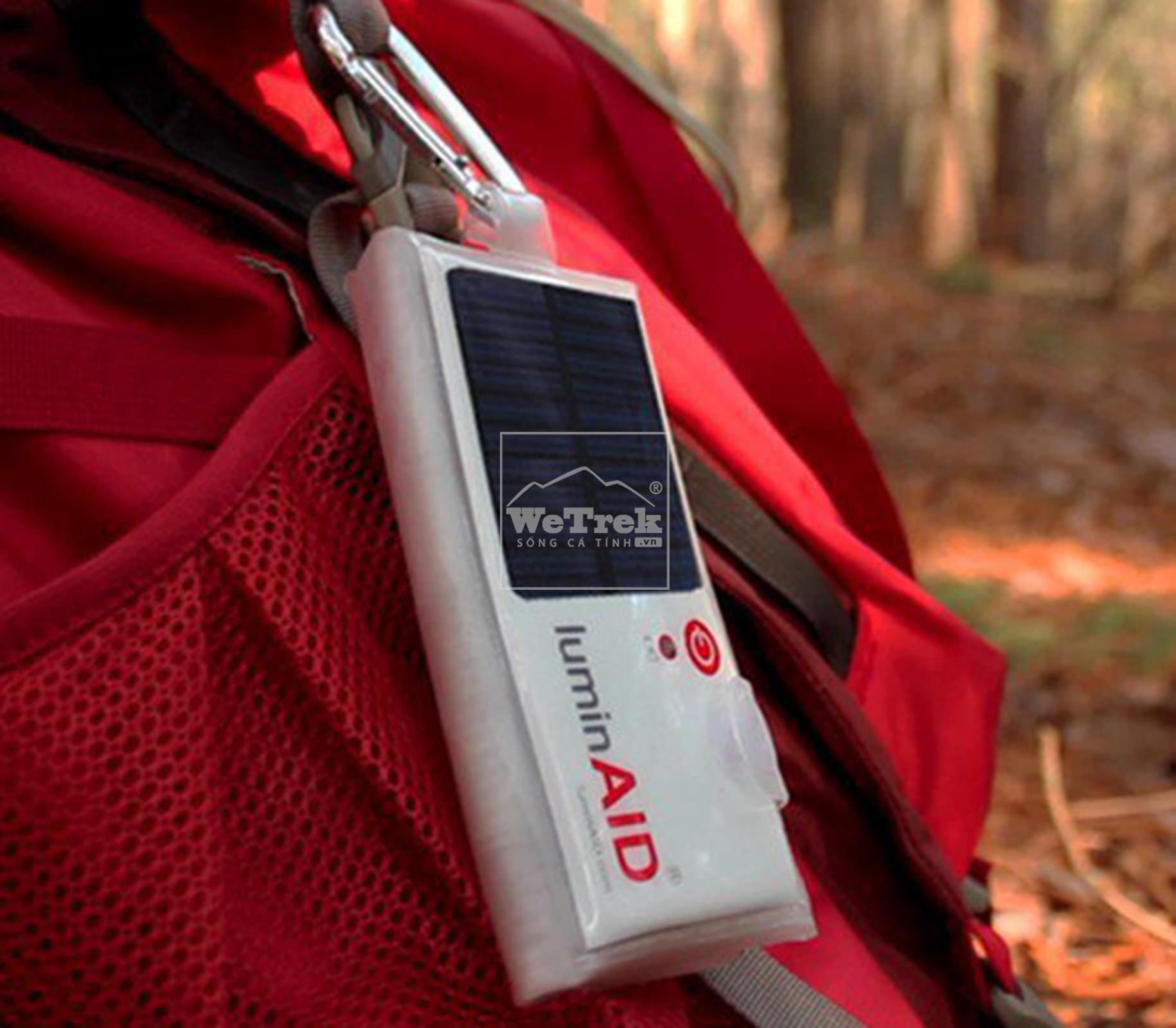 Đèn xách tay bơm hơi năng lượng mặt trời TENTSILE LuminAID Solar Light - 7800