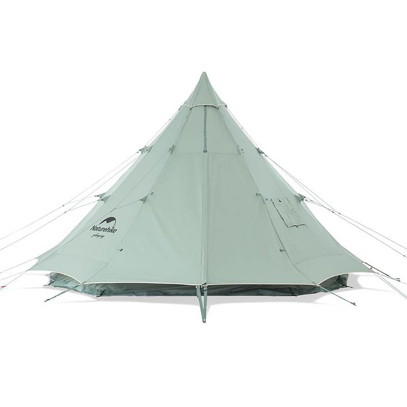 Lều glamping 4 người Naturehike Profound Pyramid NH20ZP002 - xanh pastel