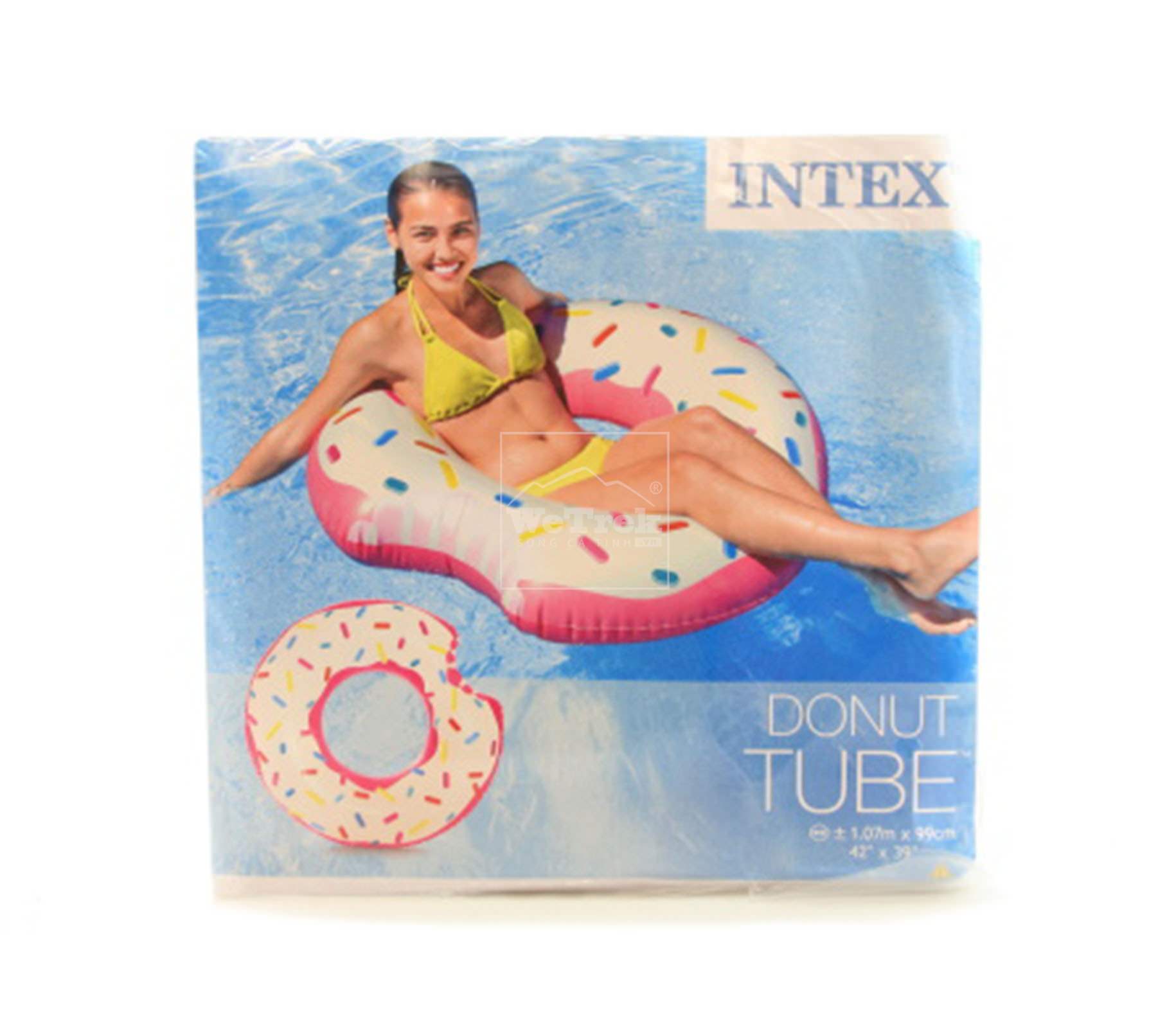 Phao bơi vòng người lớn Donut INTEX 59265 - 7873