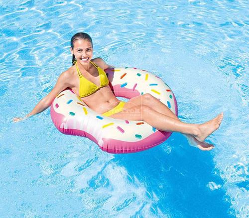 Phao bơi vòng người lớn Donut INTEX 59265 - 7873