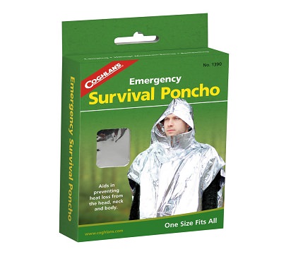 Áo mưa Coghlans Survival Poncho